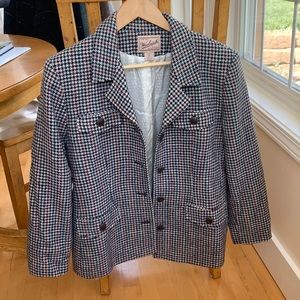 Vintage plaid blazer